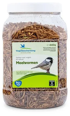 Productafbeelding van Wildbird VBN gedroogde meelwormen in pot 1800ML
