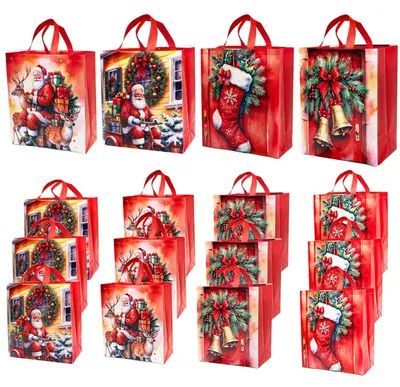Obrázok produktu pre Vianočná darčeková taška – Ideálna obal pre darčeky na sviatočné príležitosti