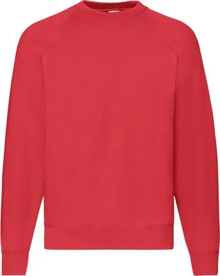 Produktbild von Herren-Sweatshirt - FOL RAGLAN SWEAT - red - Größe S