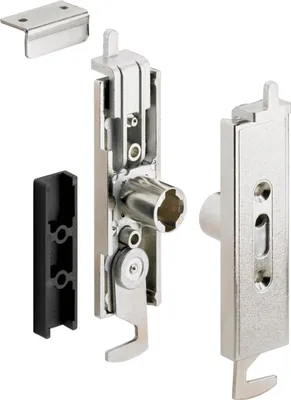 Produktbild von HETTICH PRESTIGE 2000 Zyl.-Doppeltürschloss Z23, Dornmaß 15, L20, vernickelt