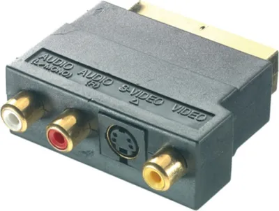 Obrázek produktu pro Adaptér Scart na SVHS 3x Cinch Audio/Video