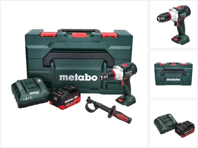 Produktbild von Metabo BS 18 LTX BL I Akku Bohrschrauber 18 V 130 Nm + 1x Akku 8,0 Ah + Ladegerät + metaBOX