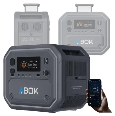 Obrázek produktu pro Přenosná nabíjecí stanice Abok Ark 2800, 2800 W, 2160 Wh