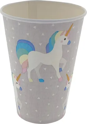 Produktbild von Trinkbecher Einhorn Karton 0,2l