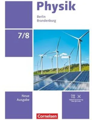 Obrázok produktu pre Physik 7./8. Schuljahr - Berlin/Brandenburg - Neue Ausgabe 2025 - Schulbuch