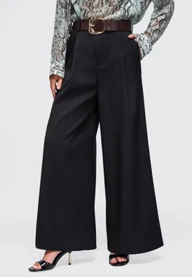Produktbild von LARICA Damenhose Weite Eleganz Modern OW-PA-E0019 black L
