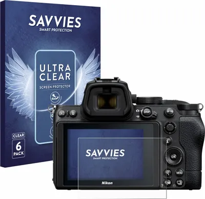 Produktbild von 6x Für Nikon Z 5 Schutzfolie Savvies Displayschutz Display Schutz Folie Klar Transparent