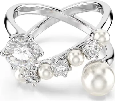 Produktbild von Swarovski Matrix Cocktailring 5714376-h Damenring, Ringgröße:60