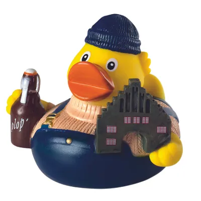 Produktbild von Flensburg Ente - CityDuck® "Flensburg" - Quietscheente - Badeente - ca. 8 cm gross