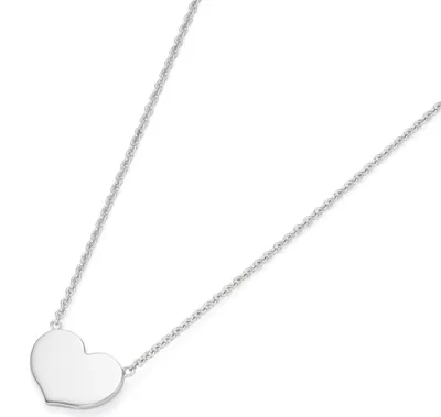Produktbild von Collier Smart Jewel Romantisch, Herz als Mittelteil, Silber 925 Silber 45 cm