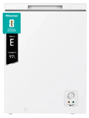 Obrázek produktu pro Hisense FT100N1BWE, 97 l, 4,4 kg/24h, ST-T, 38 dB, E, Bílá