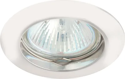 Imagen del producto de Foco empotrable, modelo AXEL 5514, color blanco, forma redonda, máximo 35W, sin bombilla incluida