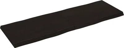 Produktbild von vidaXL Tischplatte 180x60x(2-6) cm Massivholz Behandelt Baumkante