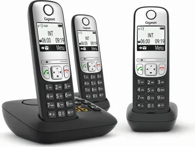 Produktbild von GIGASET A690A Trio schwarz