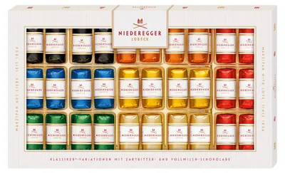 Niederegger Marzipan Klassiker-Variationen 7-fach Packung 375g