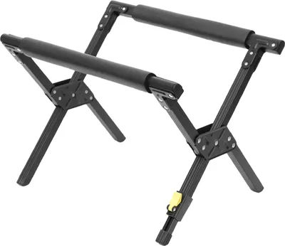 Produktbild von Klappbarer Kühlerständer Aluminium schwarz verstellbar tragbar für Camping