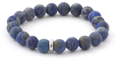 Immagine prodotto di Bracciale di perline in lapislazzuli MINK42/17