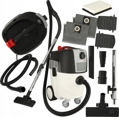Produktbild von Industriesauger Dedra 1600 W Für Gips Auto-Abklopfer 30 l Steckdose 2000 W