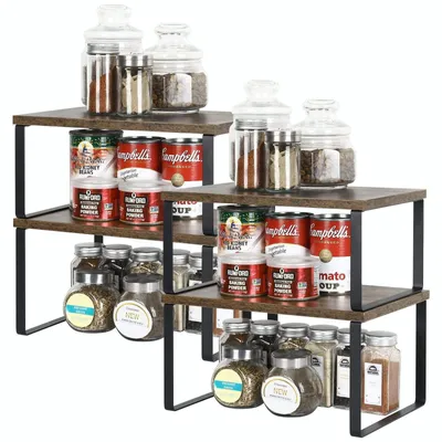 Produktbild von Omgoods – Set aus 4 Gewürzregalen für die Küche