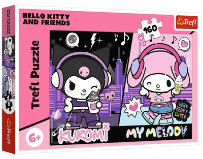 Imagen del producto de Puzzle - 160 - Reglas Kuromi - Hello Kitty Trefl 15430