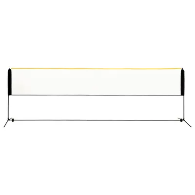 Immagine prodotto di vidaXL Rete da badminton regolabile 500x103x94-158 cm in metallo