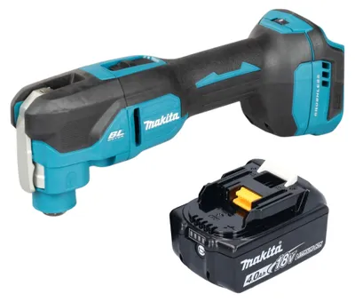 Obrázok produktu pre Makita DTM 53 M1 akumulátorové multifunkčné náradie 18 V OIS / Starlock Brushless + 1x akumulátor 4,0 Ah – bez nabíjačky