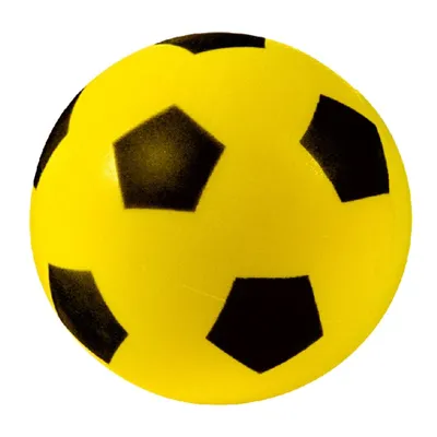 Produktbild von Androni Softball - Durchmesser 12 cm gelb