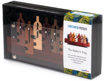 Productafbeelding van Recent Toys: Houten denkspel, puzzel, serveerplank, hersentraining