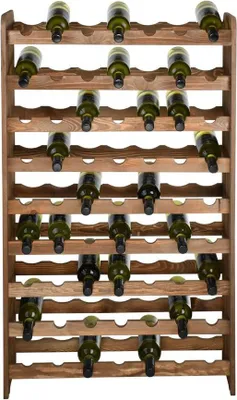 Produktbild von Weinregal OPTIPLUS Modell 3, Braun, Holz
