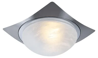 Produktbild von Deckenlampe, Chrom, Glas, silber, B 26 cm