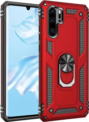 Produktbild von Outdoor Schutz Hülle für Huawei P30 Pro Armor Case Cover Handyhülle Bumper Panzerhülle Rot