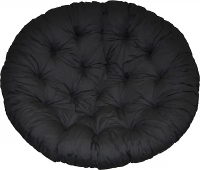 Obrázek produktu pro Polstr na křeslo papasan 110 cm černý kepr