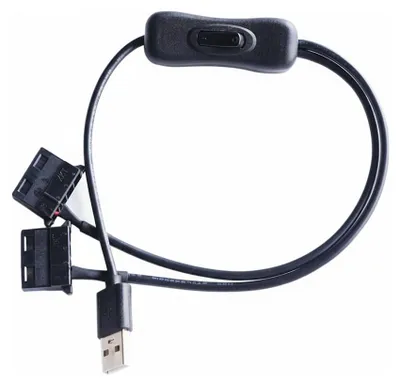 Obrázok produktu pre Kábel Delock USB s konektormi 4-pin/5-pin, samica-samica, 100 cm