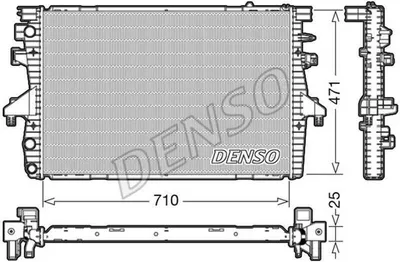 Obrázok produktu pre Chladič, chladenie motora DENSO DRM32039