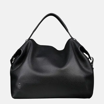 Image de VANESSA - Grand sac à main en cuir noir