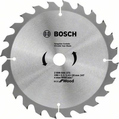 Produktbild von Bosch 2 608 644 375, Weichholz, Holz, 19 cm, 1,6 cm, 1,4 mm, 8000 RPM, 2,2 mm