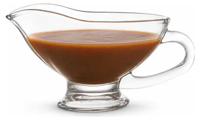 Produktbild von Saucenkanne / Sosenkanne - Glas - 240 ml - 19 x 9 x 10 cm - sauciere