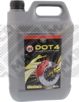 Produktbild von MAPCO 9040/3 DOT 4 Bremsflüssigkeit Brems Flüssigkeit 5L Brake Fluid