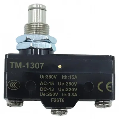Mini-Mikroschalter SPDT, 15A 380V, High Push Plunger
