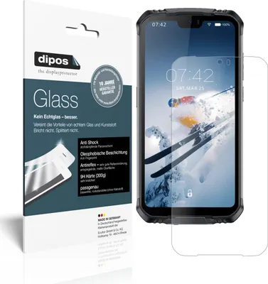 Obrázok produktu pre 1x ochranná fólia pre Doogee S88 Pro matt - Anti-Shock 9H Film dipos Glass Plastic Glass