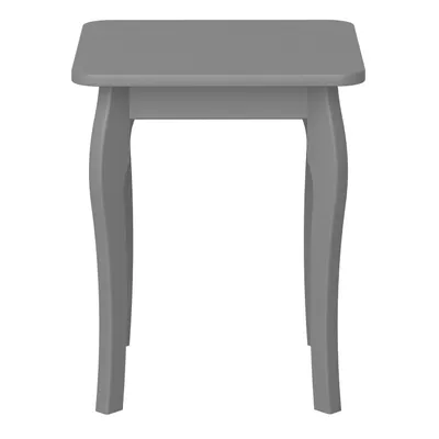 Image de Tabouret BAROQUE en MDF gris