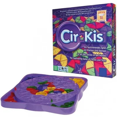 Image de Jeu de réflexion cir kis - jeu de société famille - jeu de formes - hasbro - 48251
