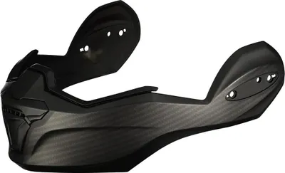 Produktbild von Scorpion Exo-tech Evo Carbon Helmkinnschutz Schwarz L Schwarz L