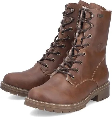 Produktbild von Rieker Damen-Schnürstiefelette gefüttert Braun, Farbe:braun, EU Größe:38