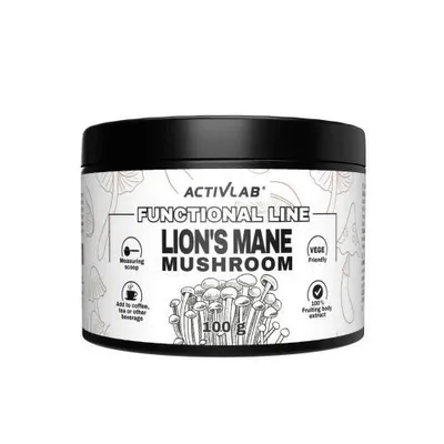 Zdjęcie produktu dla Lion's Mane Mushroom Ekstrakt z owocników soplówki jeżowatej Activlab