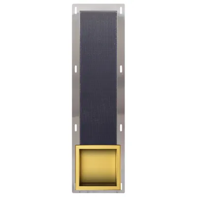 Produktbild von BADLAND Unterputz Wandnische Toilettenpapieraufbewahrung WALL BOX PAPER 3 Gold