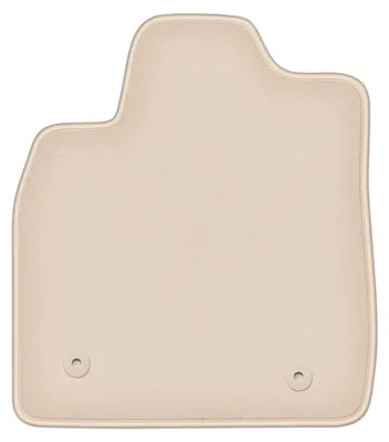 Produktbild von DURBAN Beige Velours-Fahrerfußmatte für Ford Mustang Mach-e (2020-)