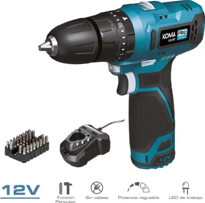 Obrázek produktu pro Příklepová vrtačka 12 V