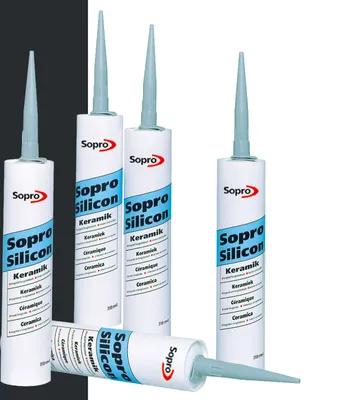 Obrázok produktu pre Sopro KeramikSilicon 310ml Schwarz 90