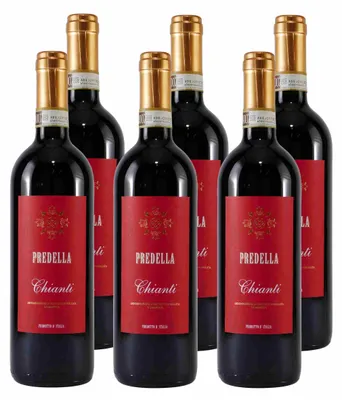 Produktbild von Predella Chianti Rotwein DOCG -trocken- (6 x 0,75L)